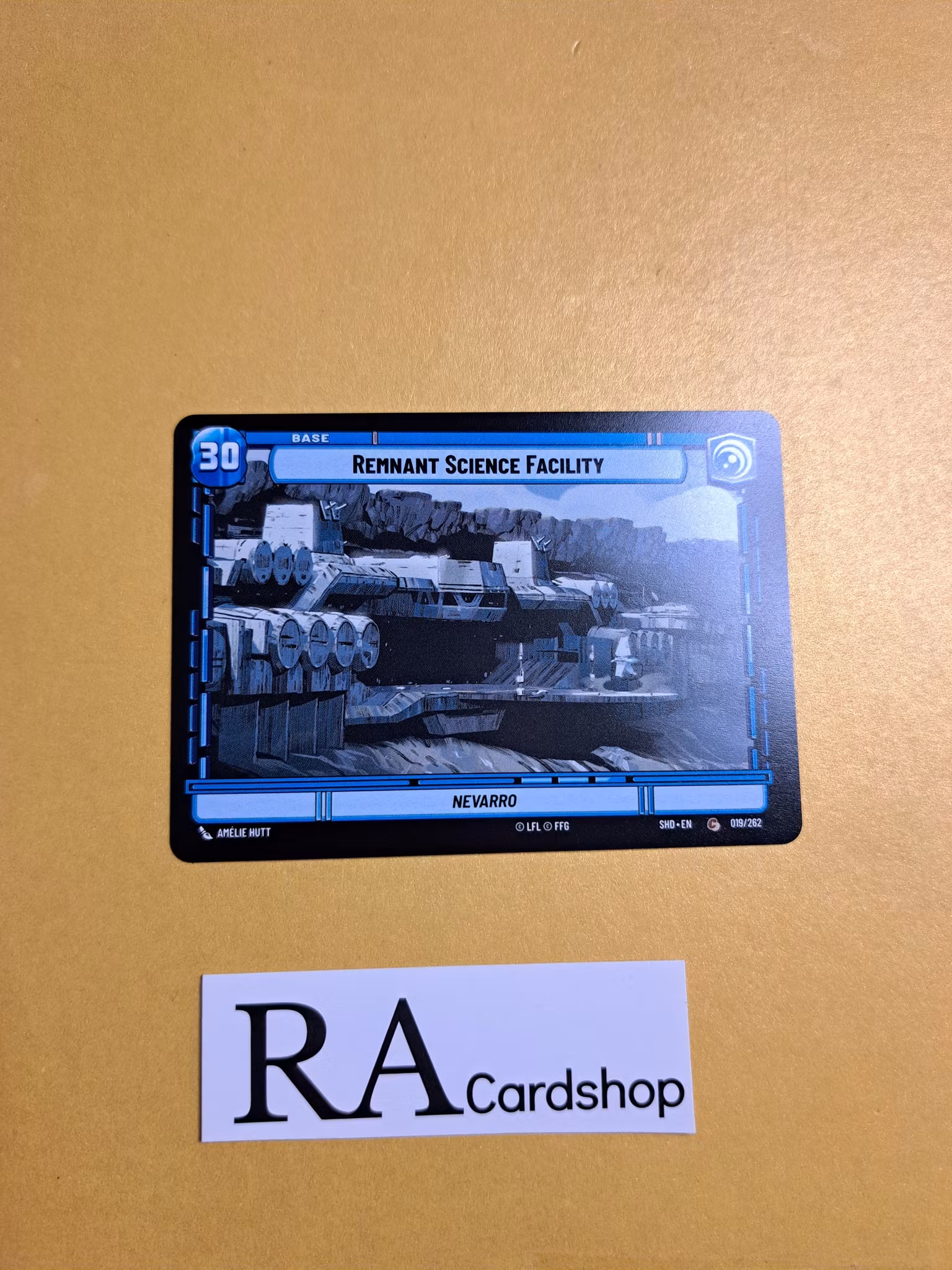 Remnant Science Facility / Experience Token Common 019/262 Shadows of the Galaxy Star Wars Unlimited TCG
