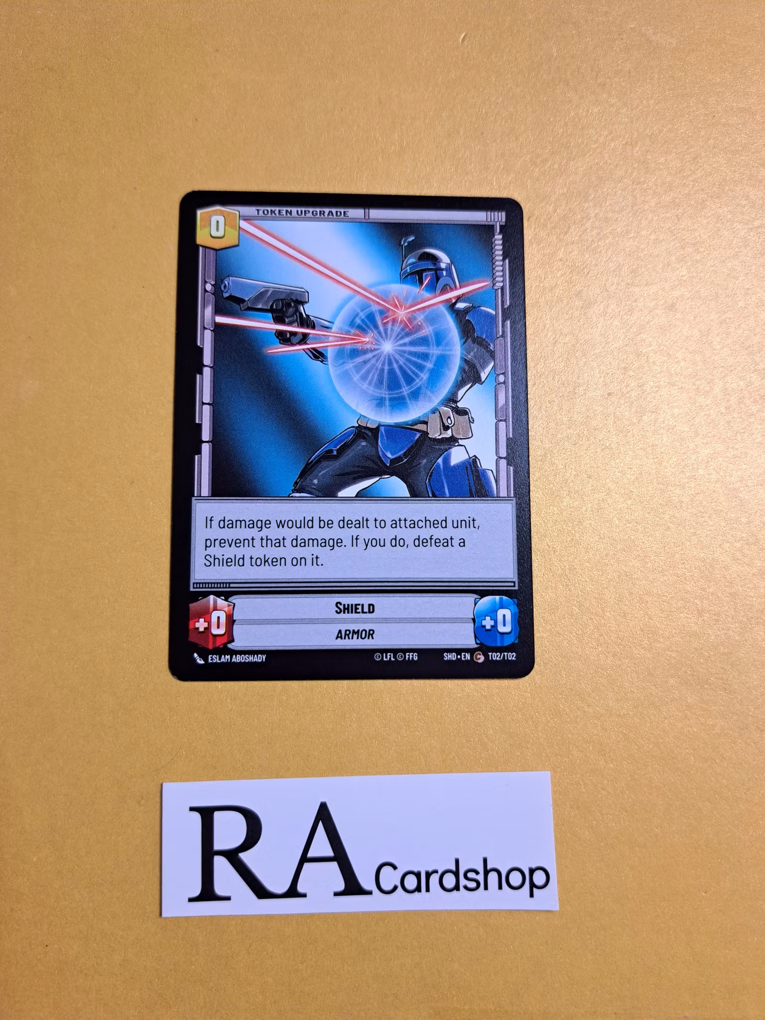 Jabbas Palace / Shield Token Common 026/262 Shadows of the Galaxy Star Wars Unlimited TCG