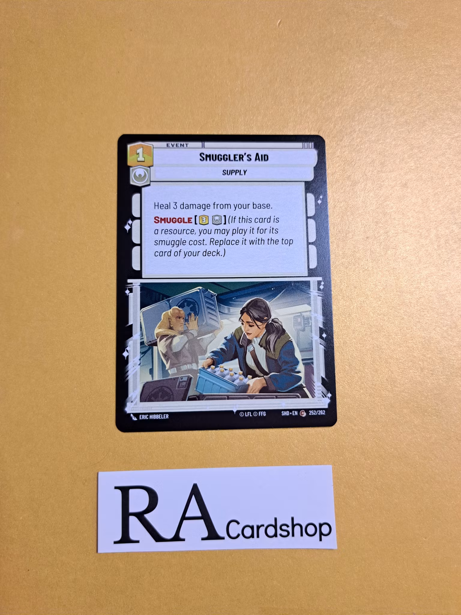 Smugglers Aid Common 252/262 Shadows of the Galaxy Star Wars Unlimited TCG