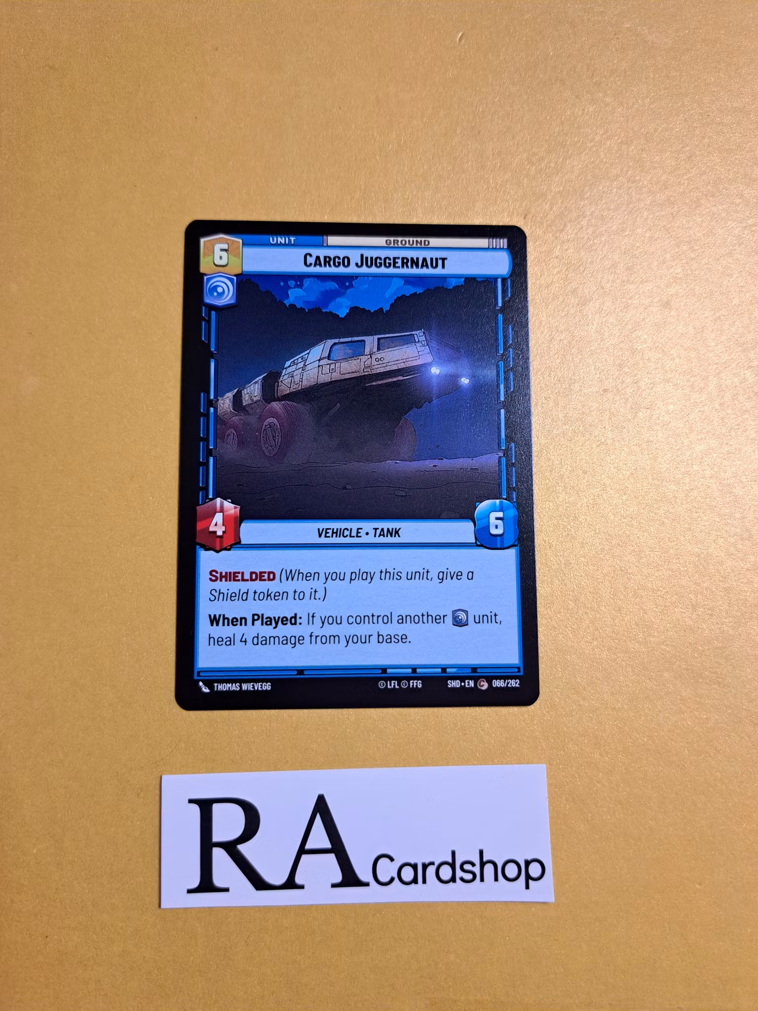 Cargo Juggernaut Common 066/262 Shadows of the Galaxy Star Wars Unlimited TCG