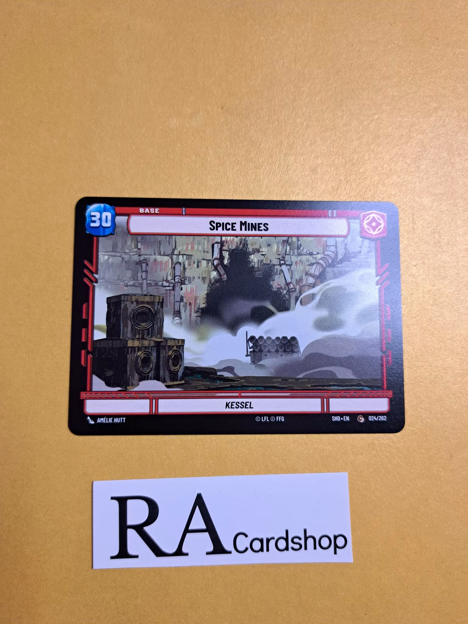 Spice Mines / Experience Token Common 024/262 Shadows of the Galaxy Star Wars Unlimited TCG