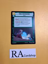 Timely Intervention Common 129/262 Shadows of the Galaxy Star Wars Unlimited TCG