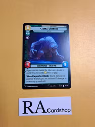 Jabbas Rancor Uncommon 091/262 Shadows of the Galaxy Star Wars Unlimited TCG