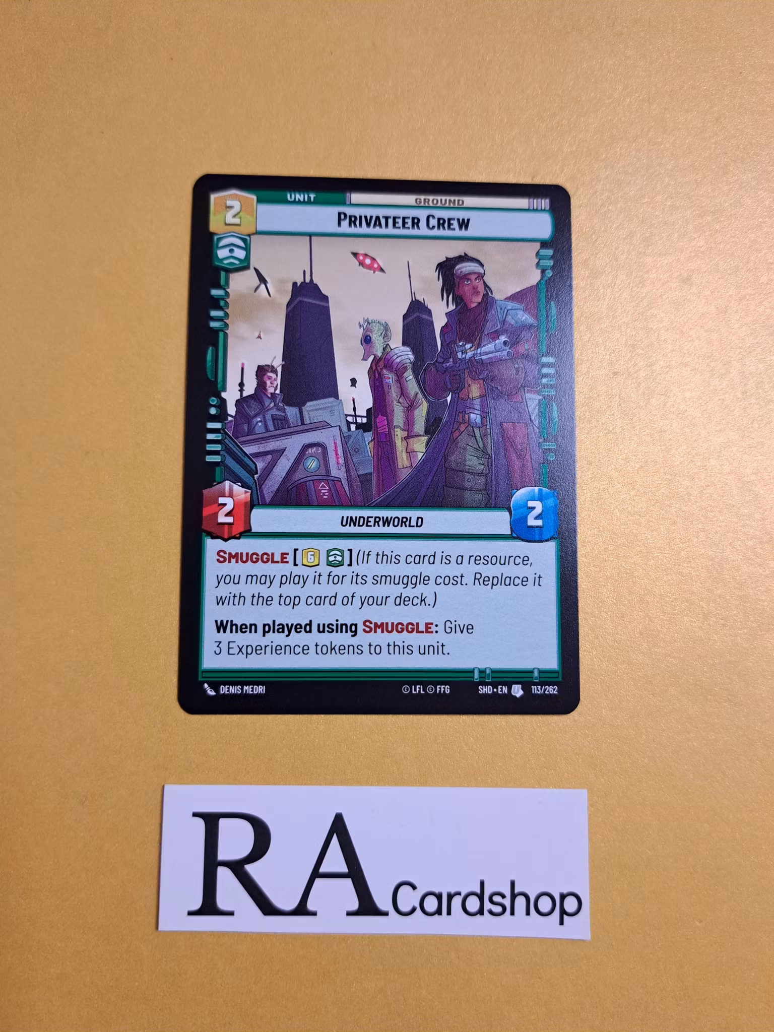 Privateer Crew Uncommon 113/262 Shadows of the Galaxy Star Wars Unlimited TCG