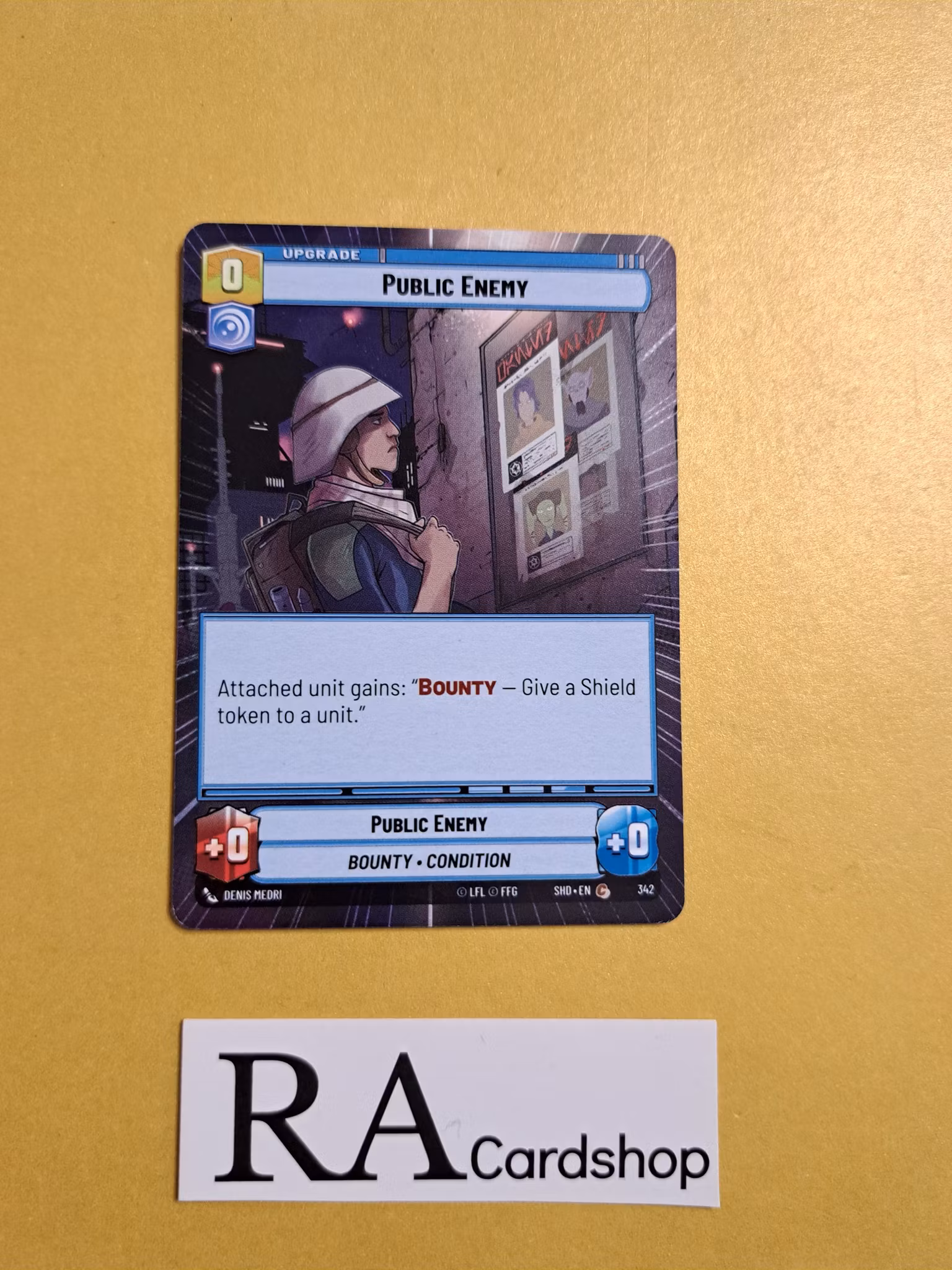 Public Enemy Common Hyper 342 Shadows of the Galaxy Star Wars Unlimited TCG