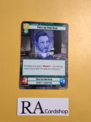 Price on Your Head Common Hyper 394 Shadows of the Galaxy Star Wars Unlimited TCG