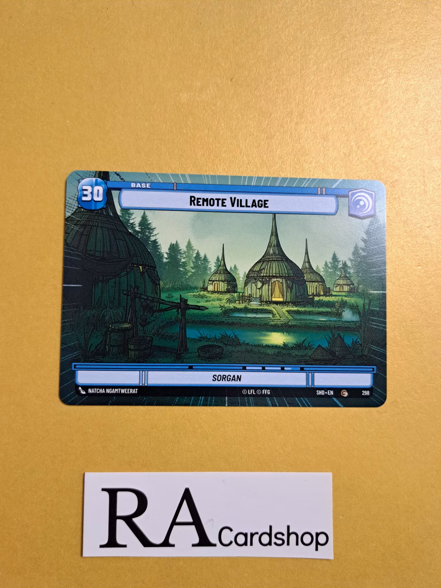 Remote Village / Experience Token Common Hyper 298 Shadows of the Galaxy Star Wars Unlimited TCG