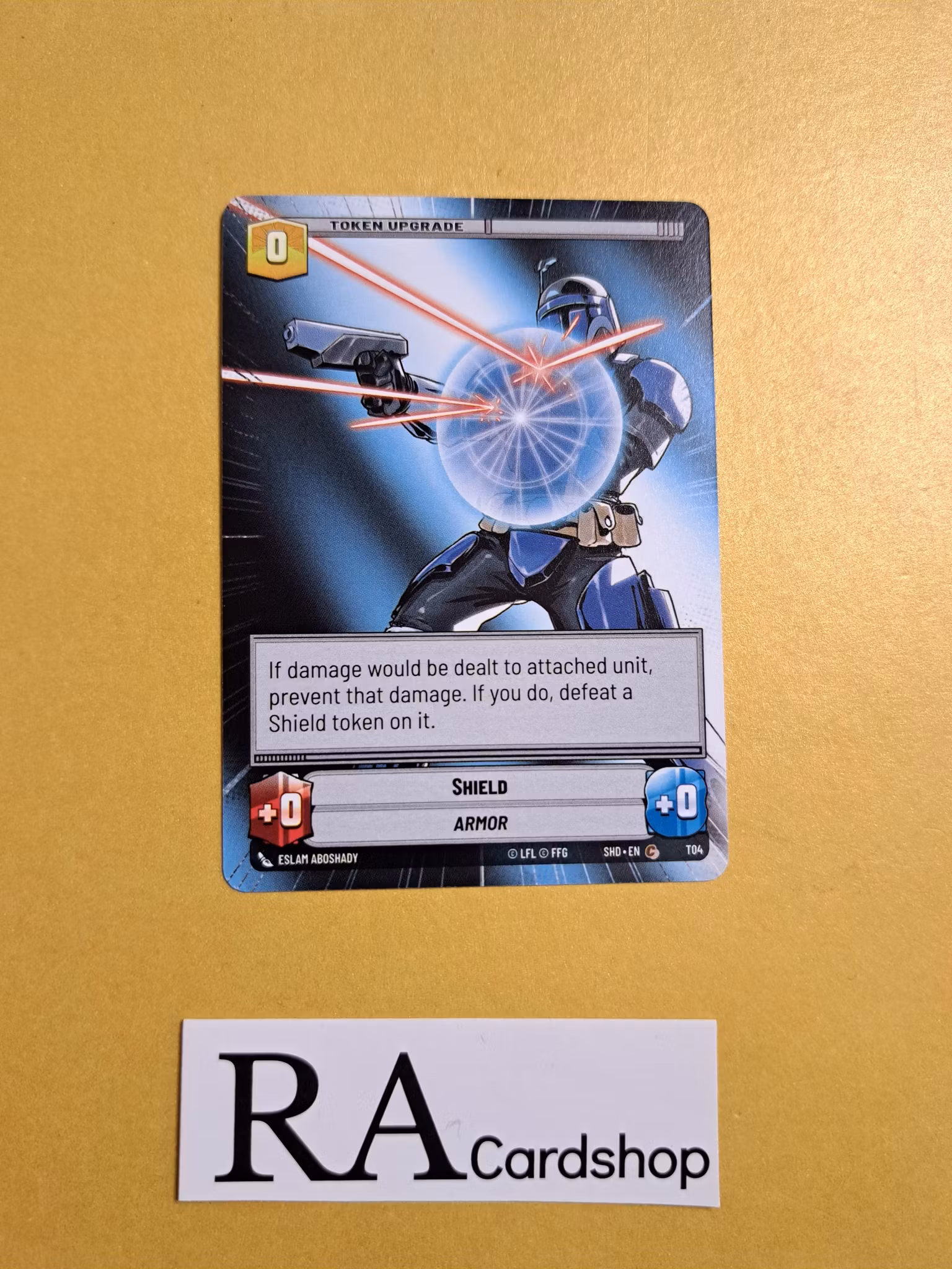 Remote Village / Shield Token Common Hyper 298 Shadows of the Galaxy Star Wars Unlimited TCG