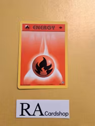 Fire energy 107/111 1st Edition Neo Genesis Pokemon
