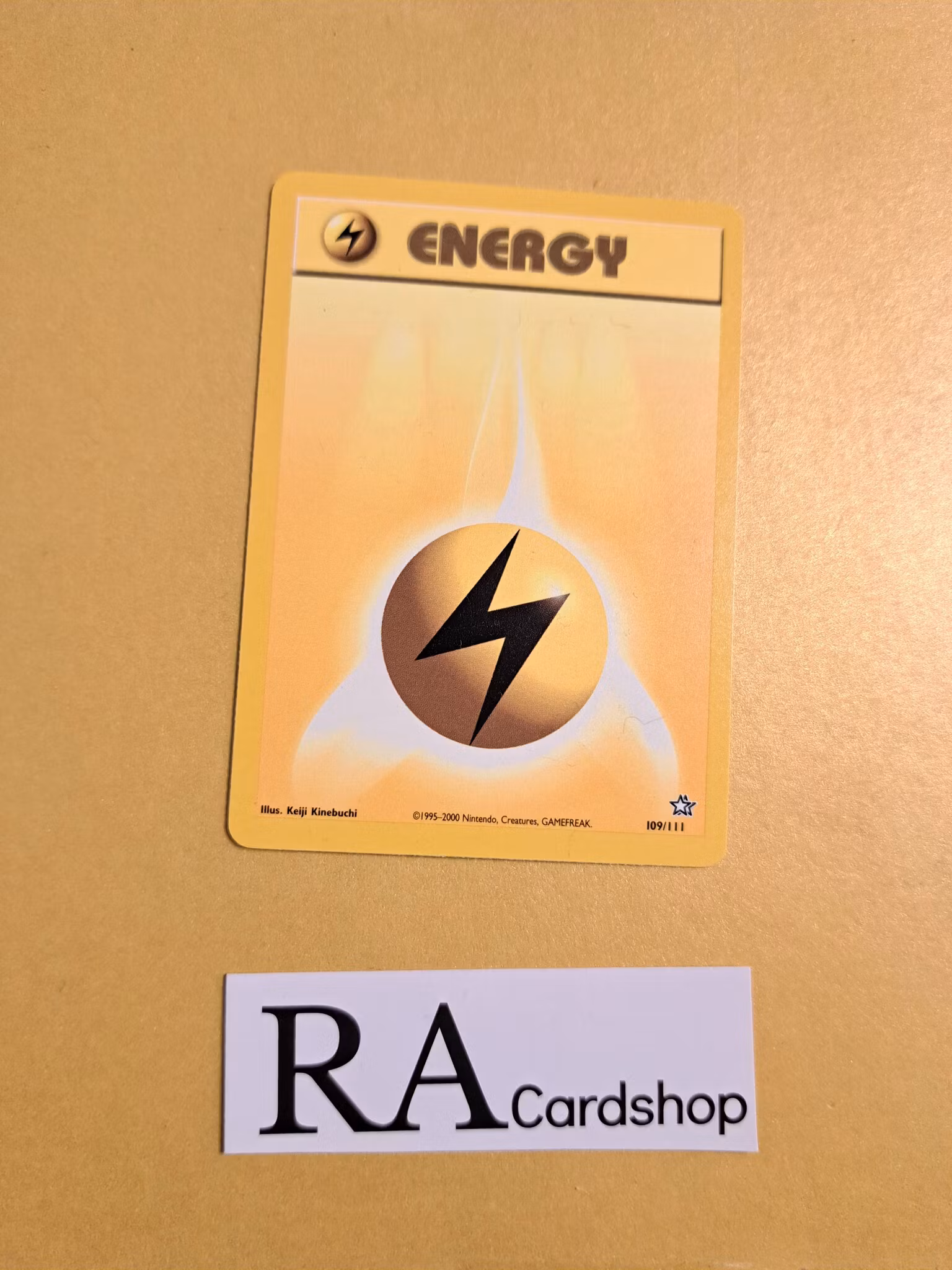 Electric Energy 109/111 Neo Genesis Pokemon