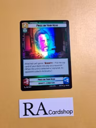 Price on Your Head Common Foil 125/262 Shadows of the Galaxy (SHD) Star Wars Unlimited TCG