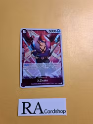 X.Drake Rare Foil OP01-114 Romance Dawn One Piece Card Game