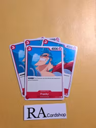 Franky Uncommon Playset OP01-021 Romance Dawn One Piece Card Game