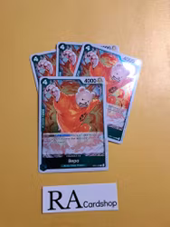 Bepo Rare Foil Playset OP01-049 Romance Dawn One Piece Card Game