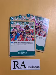 BE-BENG!! Common Playset OP01-059 Pre-Errata Romance Dawn One Piece Card Game
