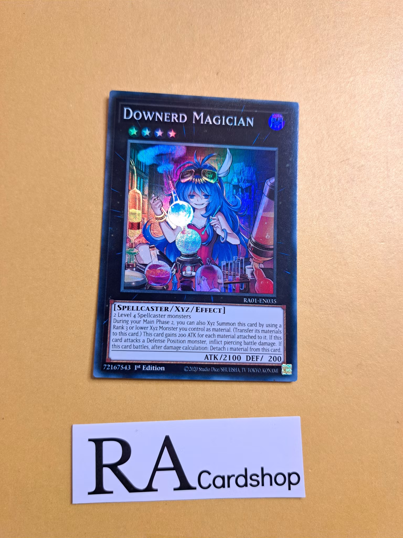 Downerd Magician RA01-EN035 Super Rare 1st Edition 25th Anniversary Rarity Collection Yu-Gi-Oh