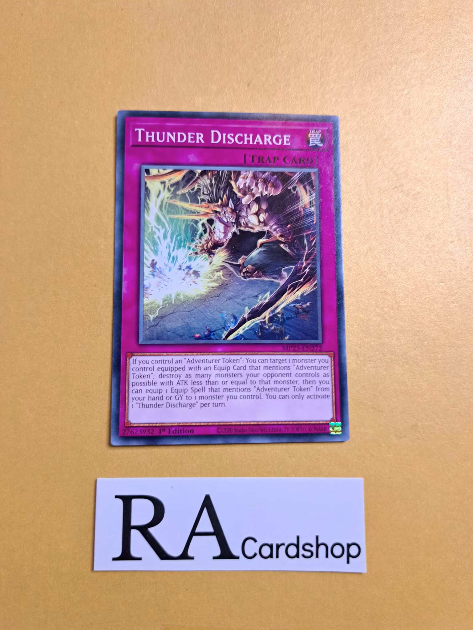 Thunder Discharge Common MP23-EN272 1st Edition 25th Anniversary Tin: Dueling Heroes Mega Pack MP23 Yu-Gi-Oh