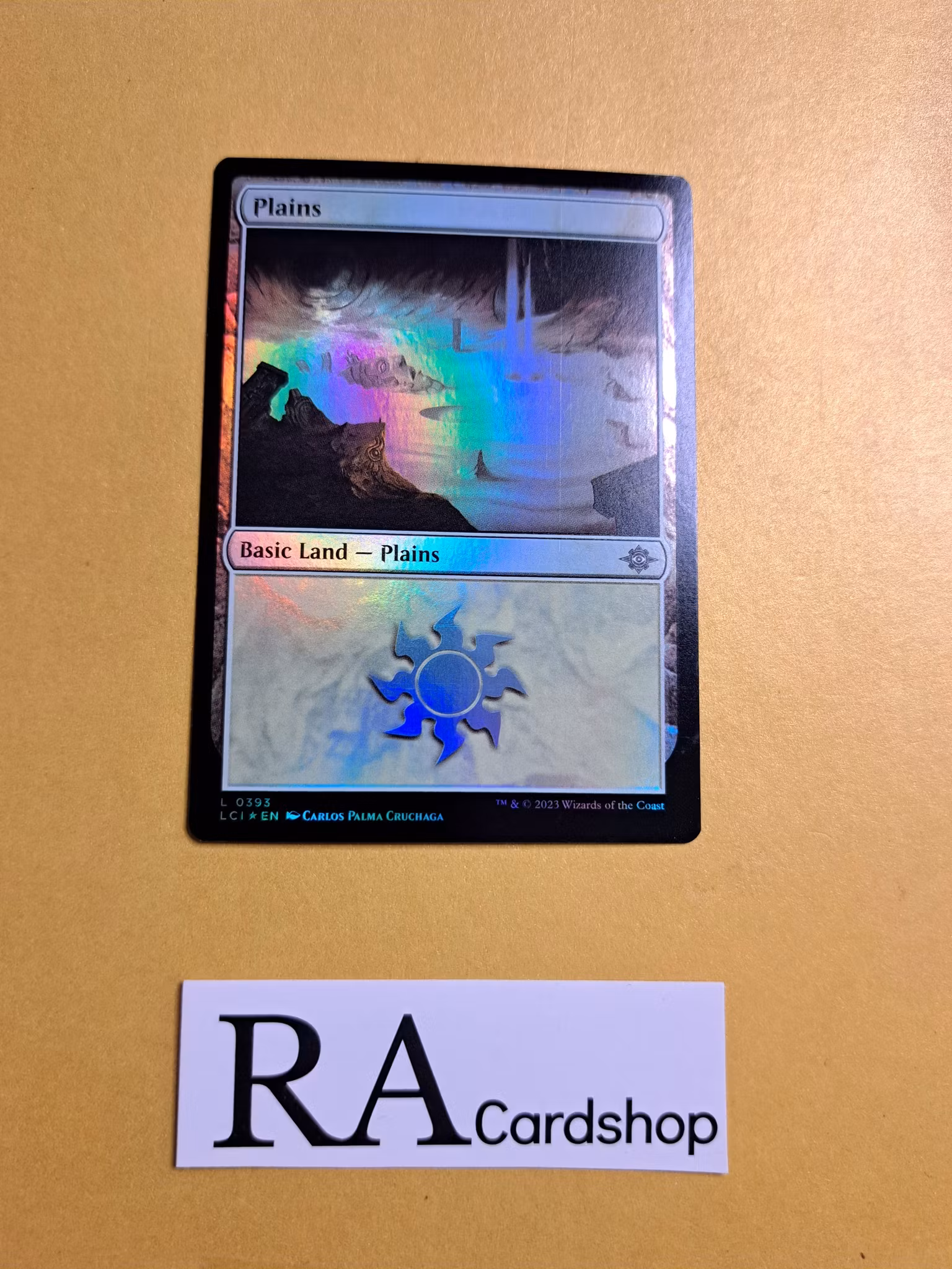 Plains Land Foil 0393 The Lost Caverns of Ixalan LCI Magic the Gathering