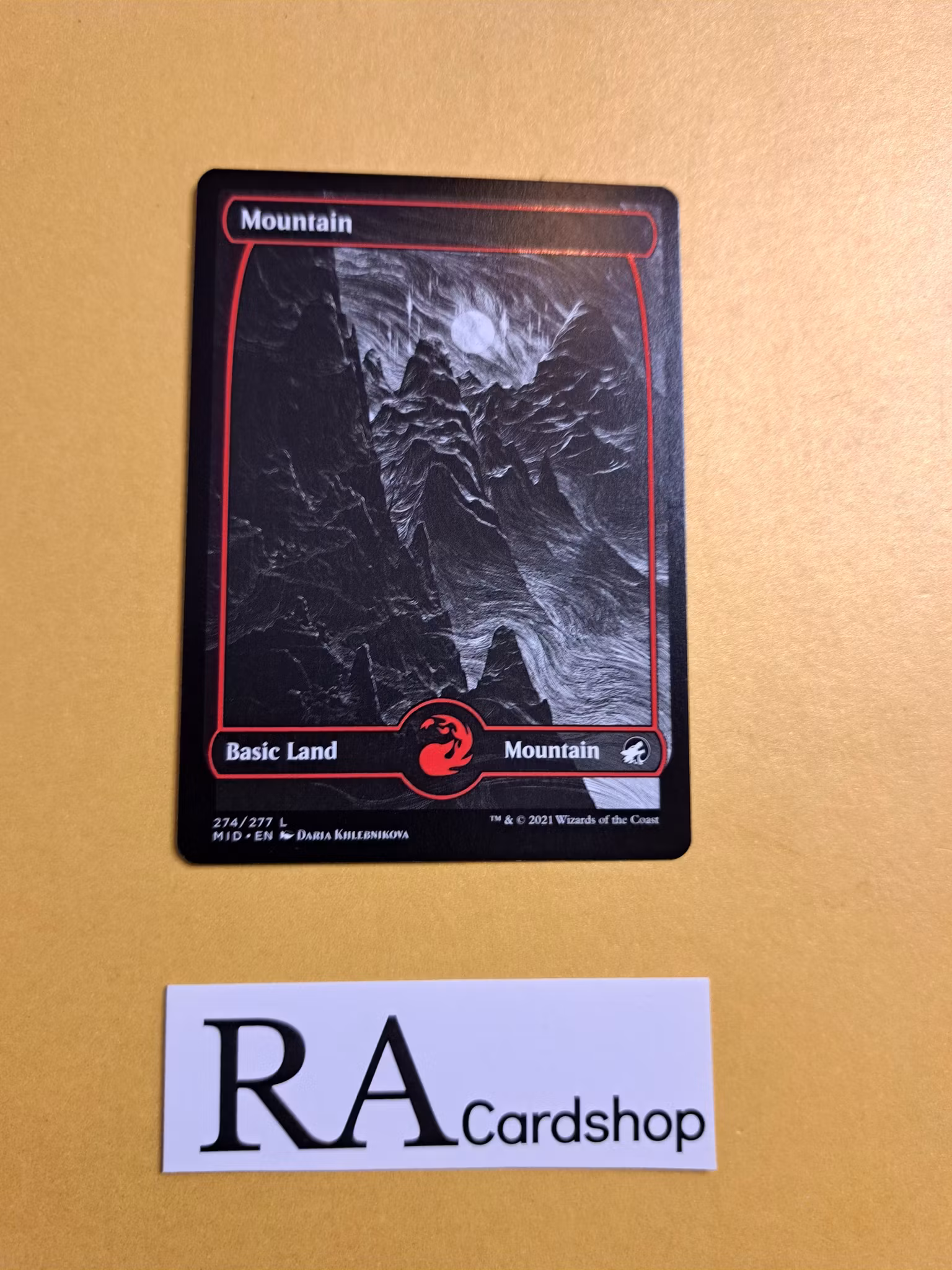 Basic Land Mountain 274/277 Innistrad Midnight Hunt (MID) Magic the Gathering