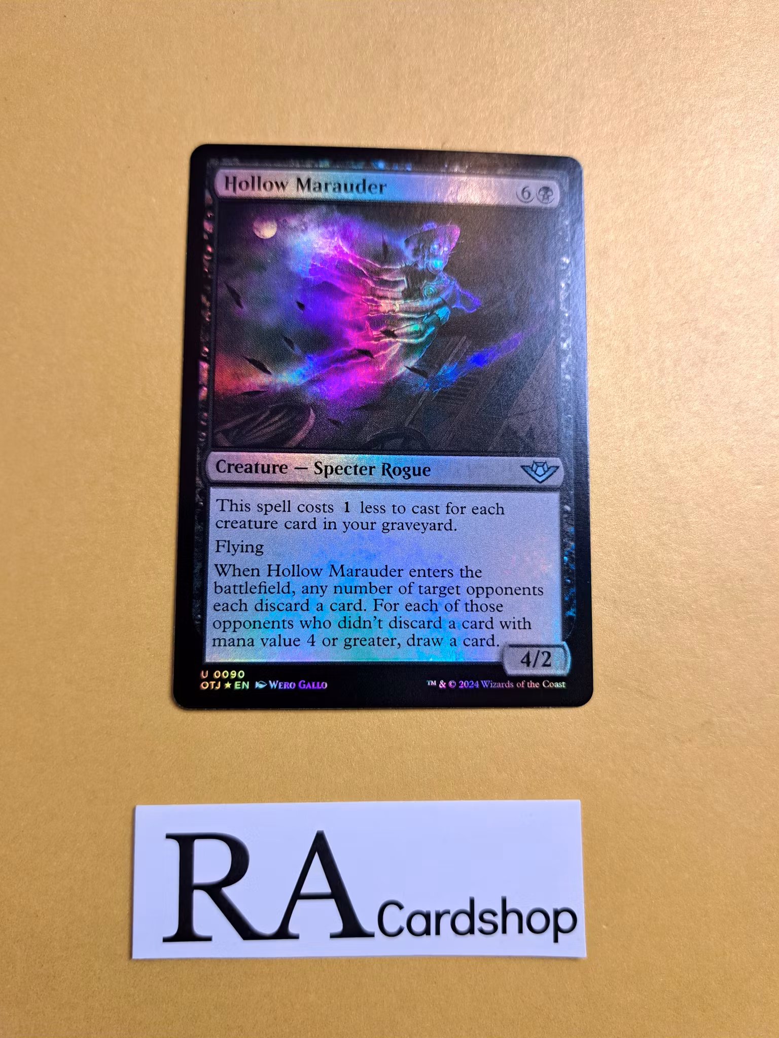 Hollow Marauder Uncommon Foil 0090 Outlaws of Thunder Junction (OTJ) Magic the Gathering