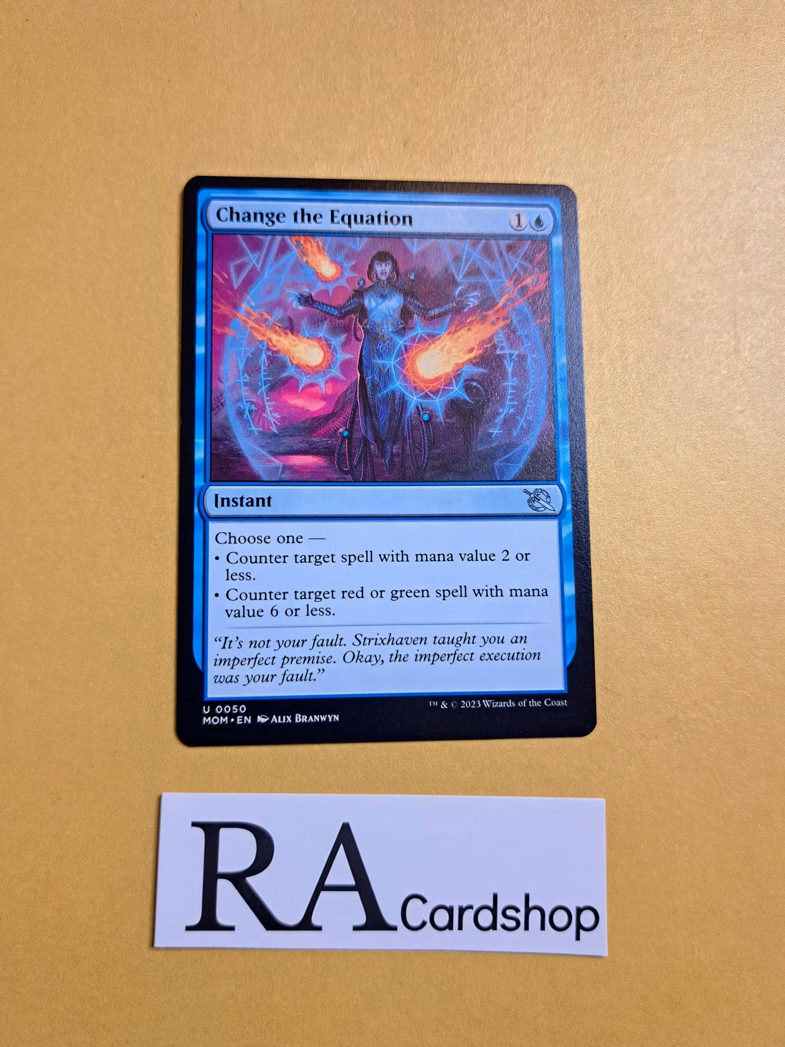 Change of Equation Uncommon 0050 March of the Machine (MOM) Magic the Gathering
