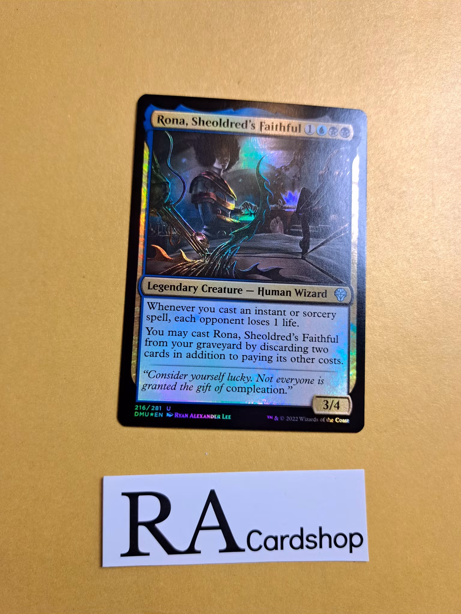 Rona, Sheoldreds Faithful Uncommon Foil 216/281 Dominaria United (DMU) Magic the Gathering