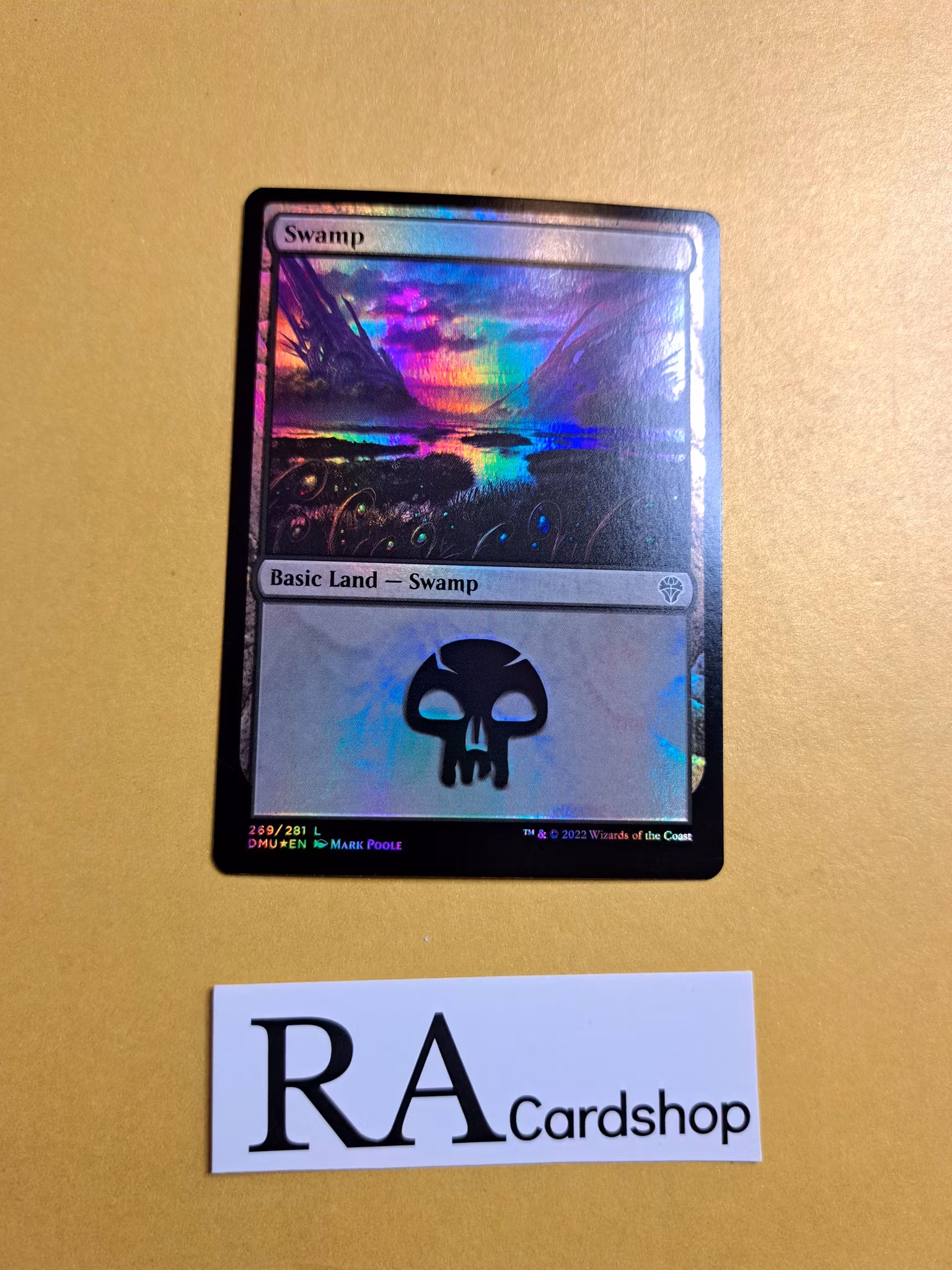Swamp Basic Land Foil 269/281 Dominaria United (DMU) Magic the Gathering