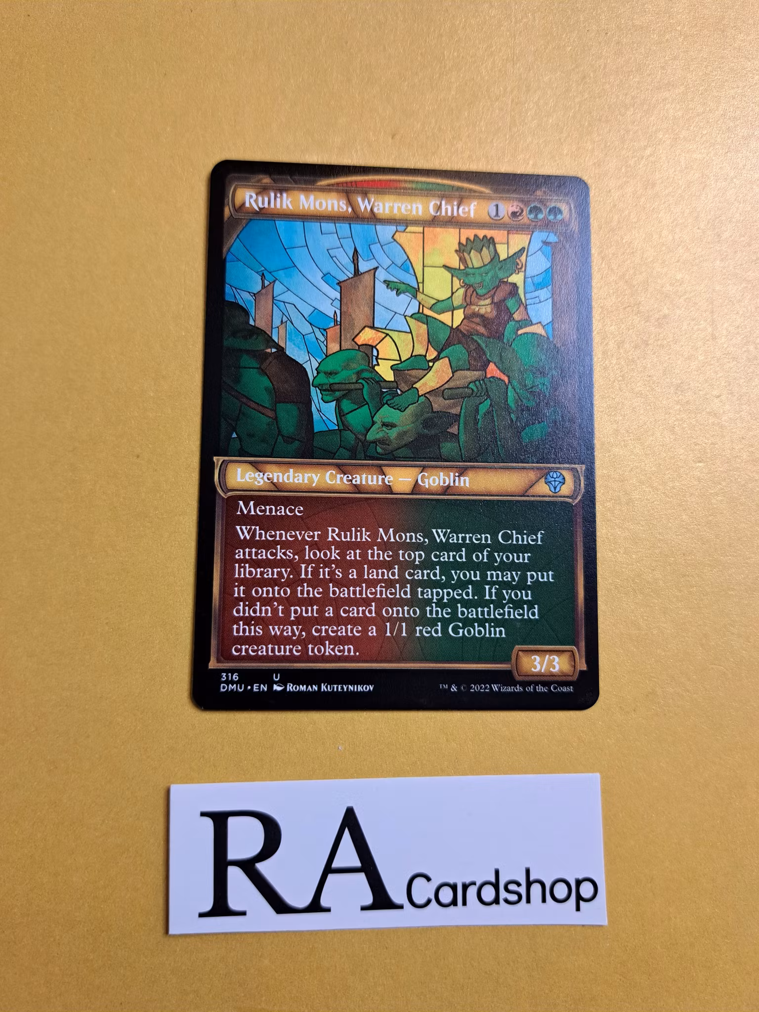 Rulik Mons, Warren Chief Uncommon 316 Dominaria United (DMU) Magic the Gathering