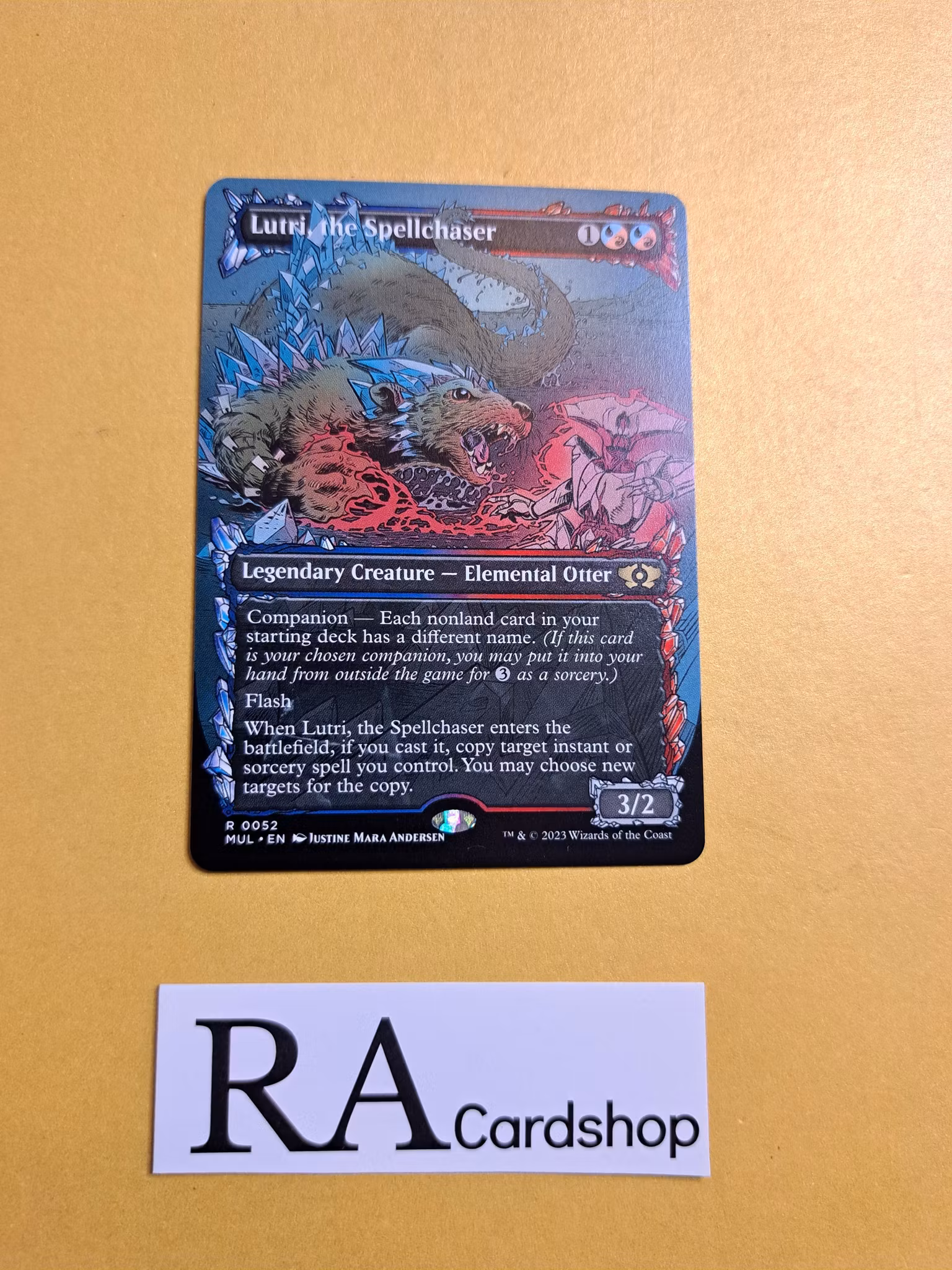 Lutri, the Spellchaser Rare 0052 Multiverse Legends (MUL) Magic the Gathering