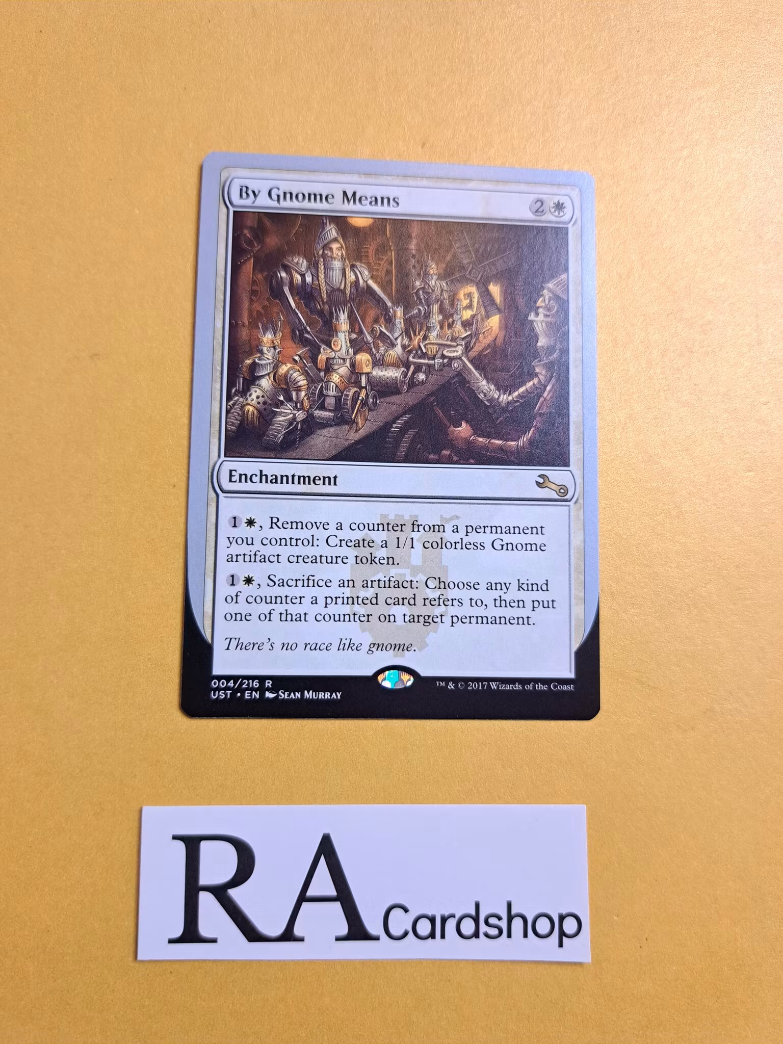 By Gnome Means Rare 004/216 Unstable (UTS) Magic the Gathering