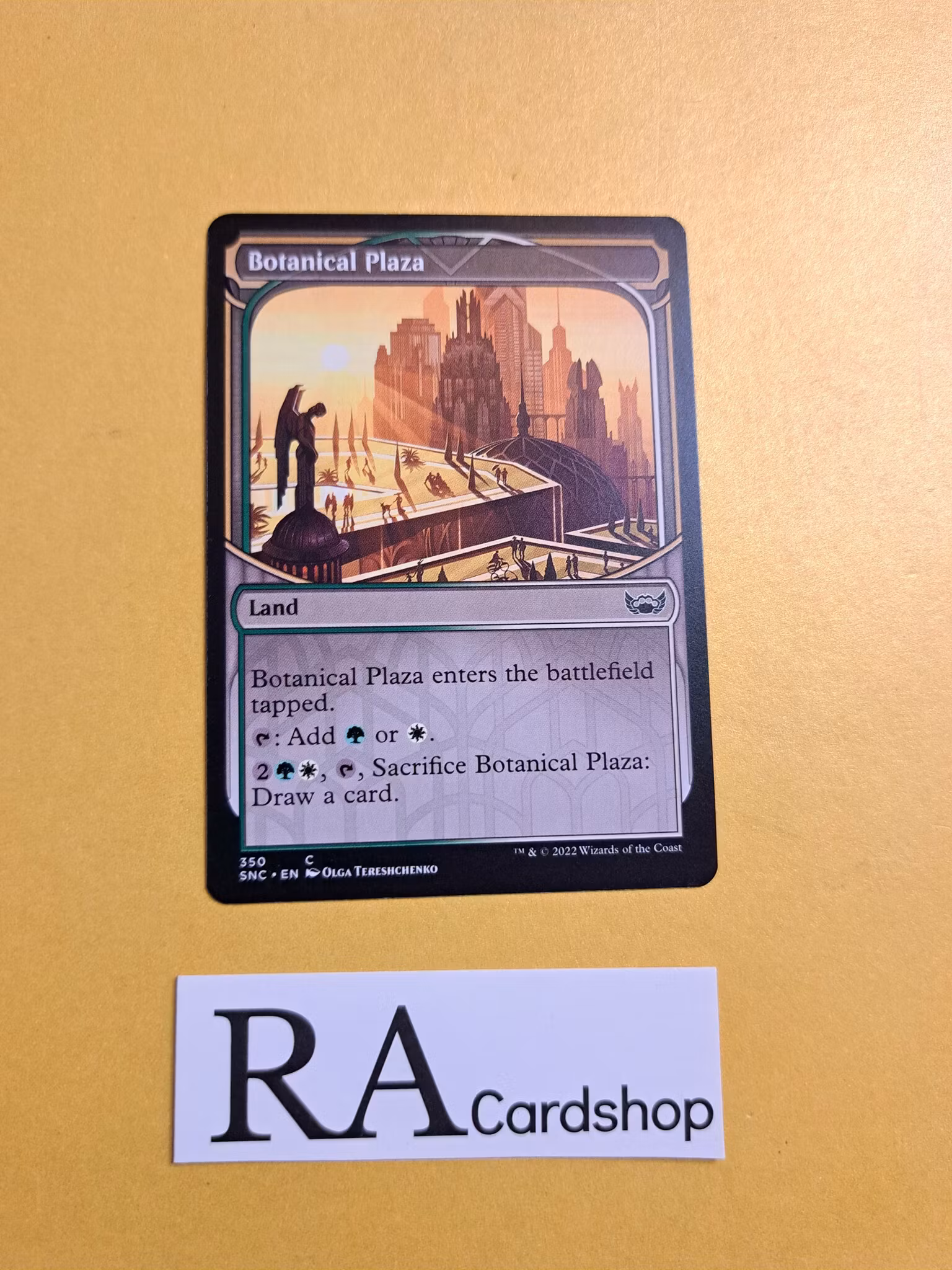 Botanical Plaza Common 350 Streets of New Capenna (SNC) Magic the Gathering