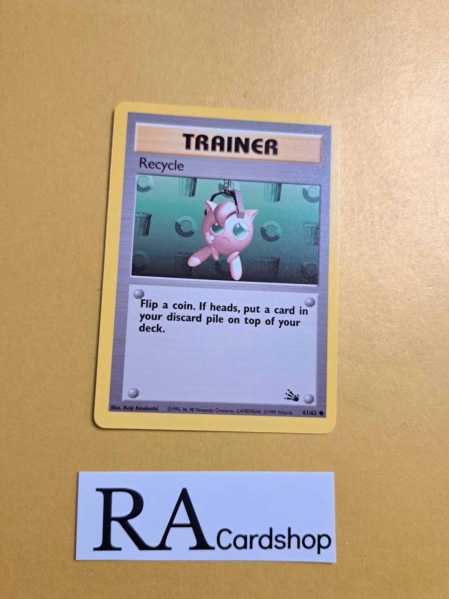 Recycle Common 61/62 Fossil Pokemon TCG (1)