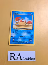 Krabby Common 51/62 Fossil Pokemon TCG (3)