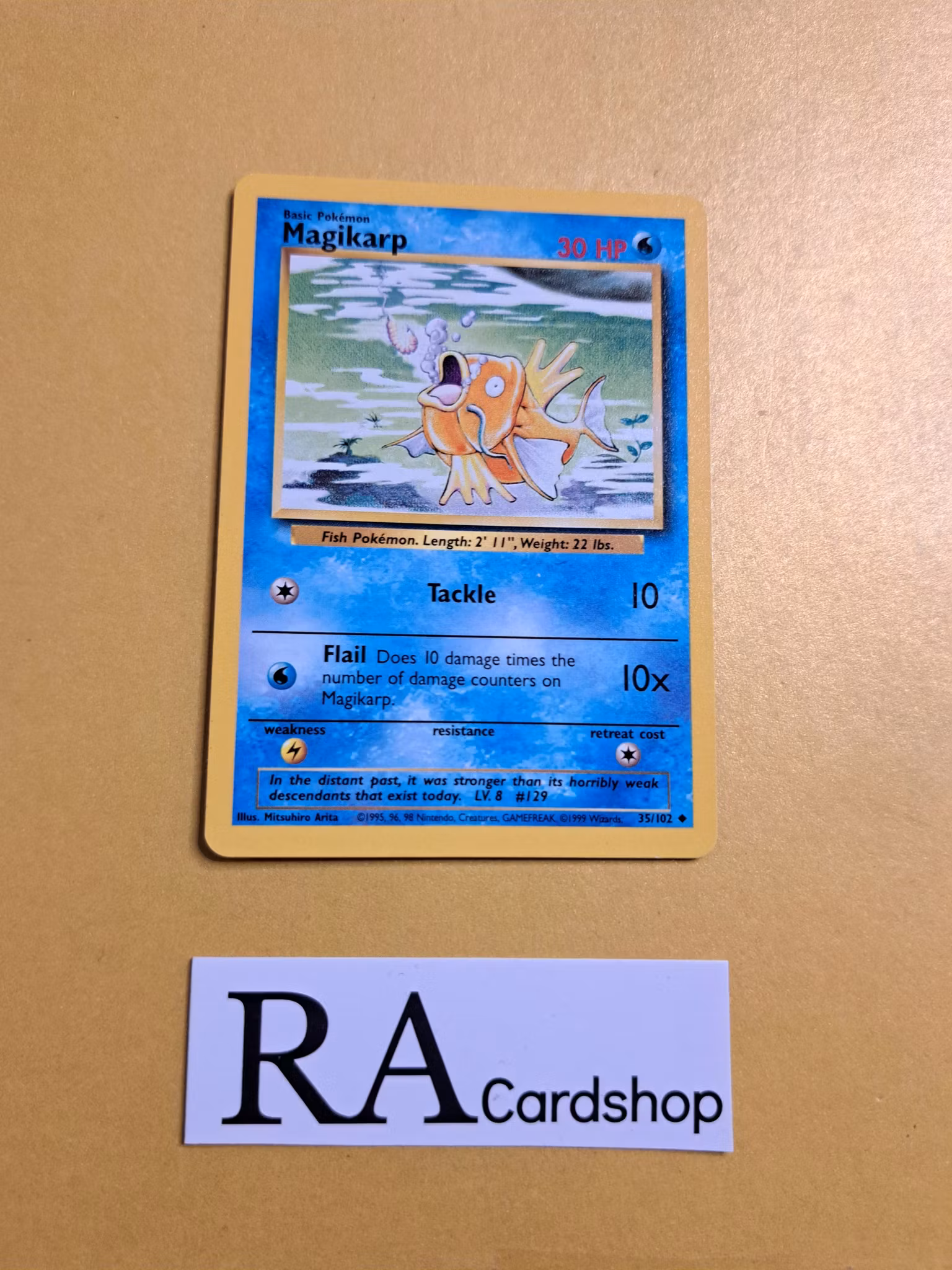 Magikarp Uncommon 35/102 Base Set Pokemon TCG (1)