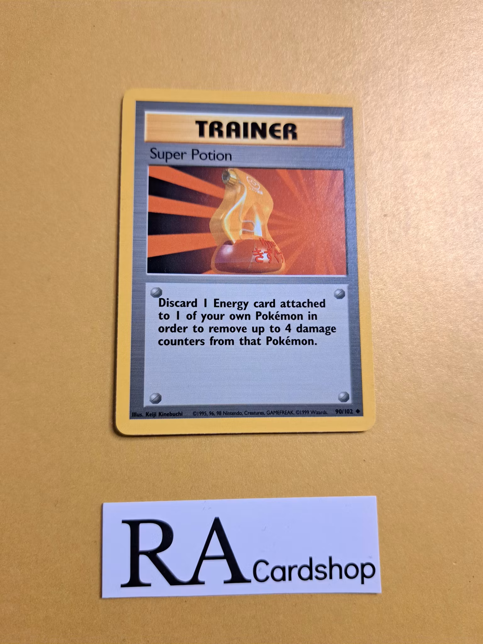 Super Potion Uncommon 90/102 Base Set Pokemon TCG (4)