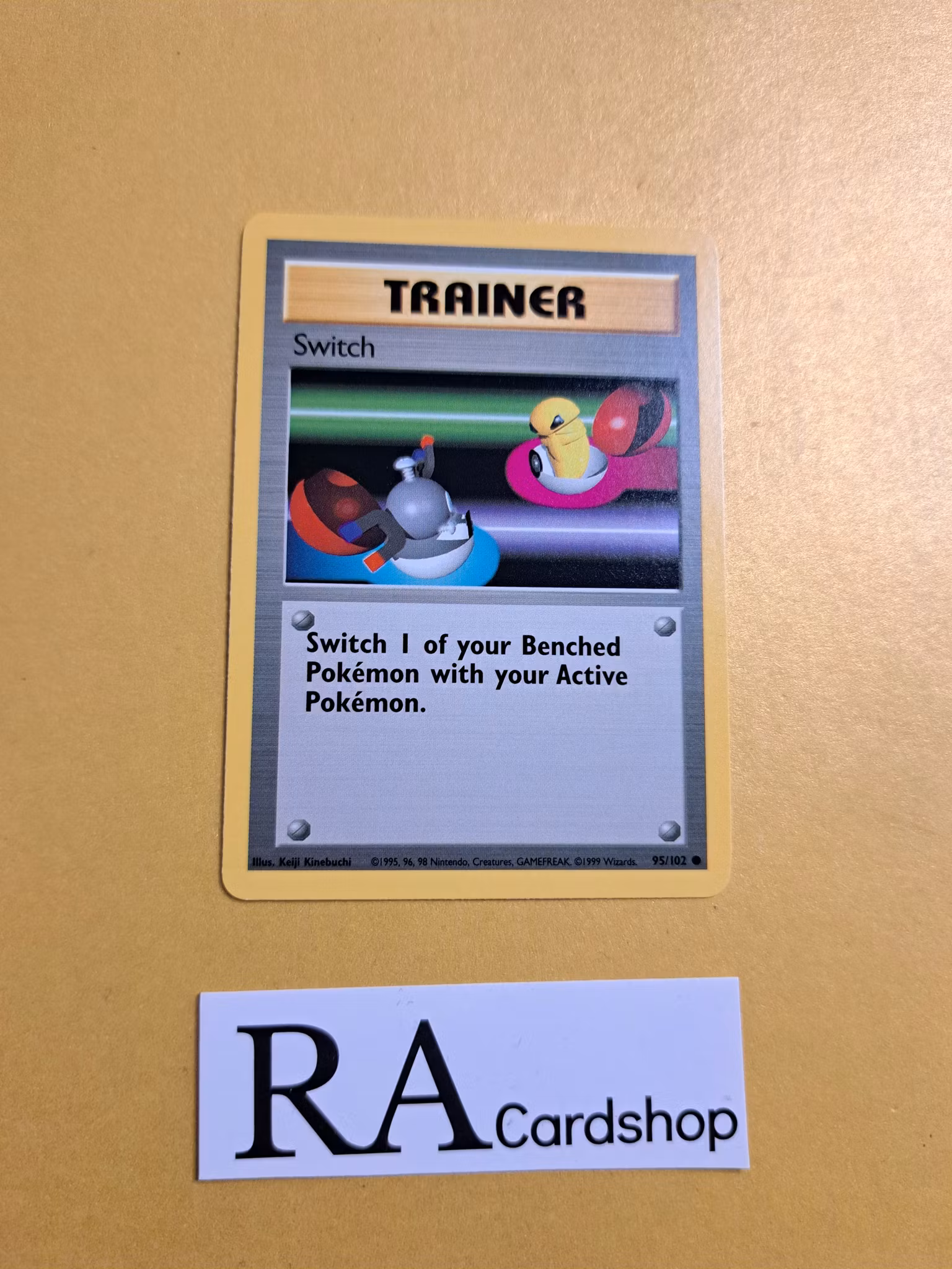 Switch Common 95/102 Base Set Pokemon TCG (2)