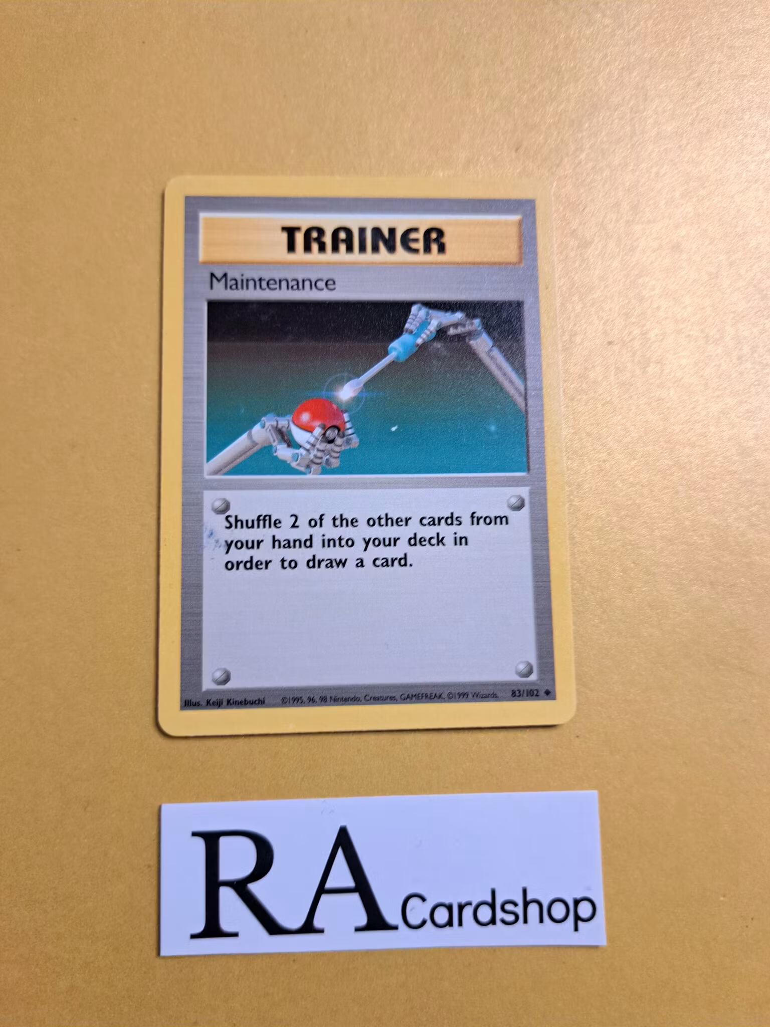 Maintenance Uncommon 83/102 Base Set Pokemon TCG (2)