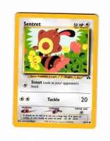 Sentret 63/75 Common Neo Discovery Pokemon