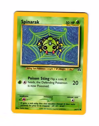 Spinarak 64/75 Common Neo Discovery Pokemon