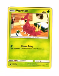 Wurmple Common 24/214 Lost Thunder Pokemon