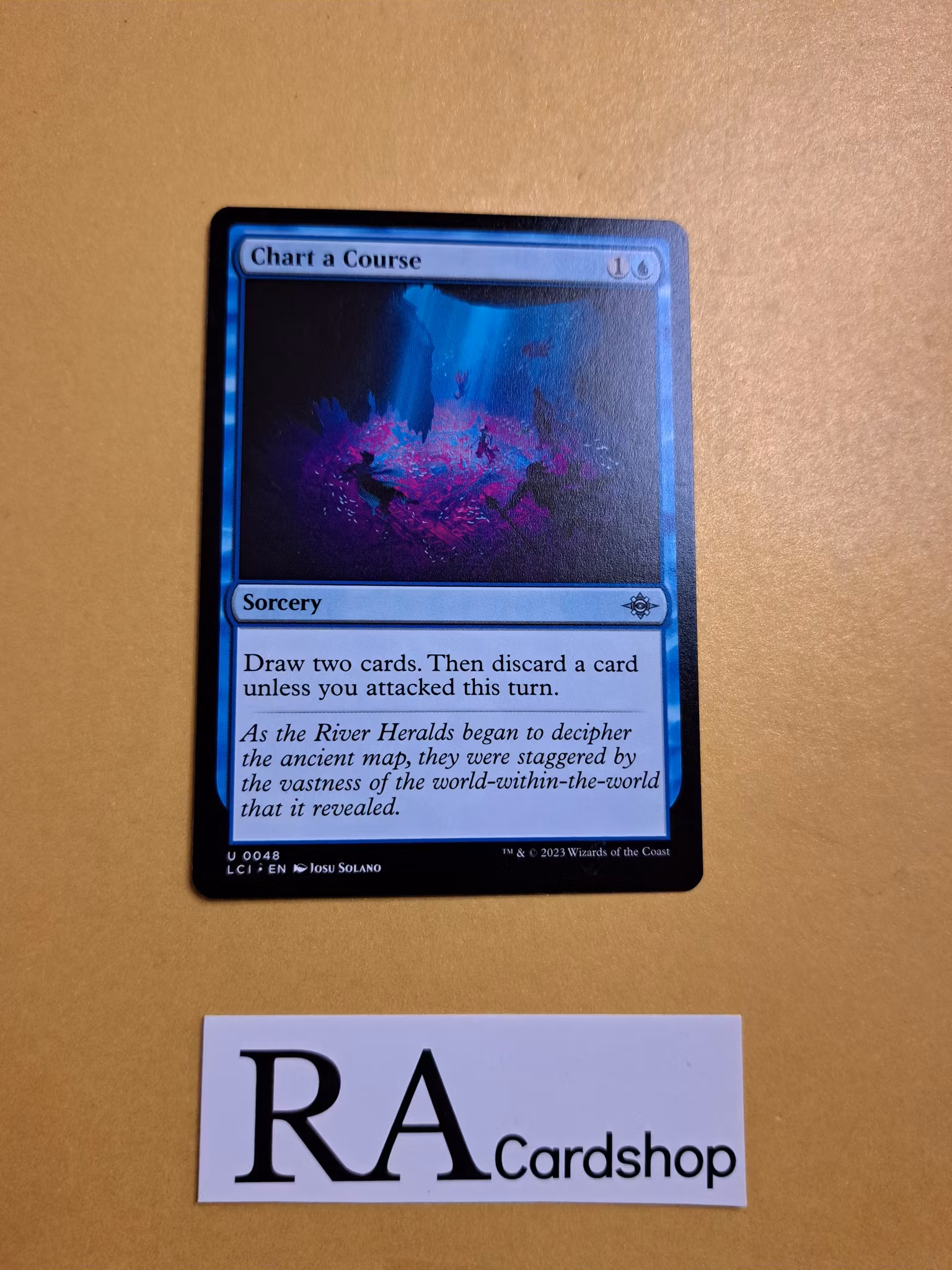 Chart a Course Uncommon 0048 The Lost Caverns of Ixalan LCI Magic the Gathering