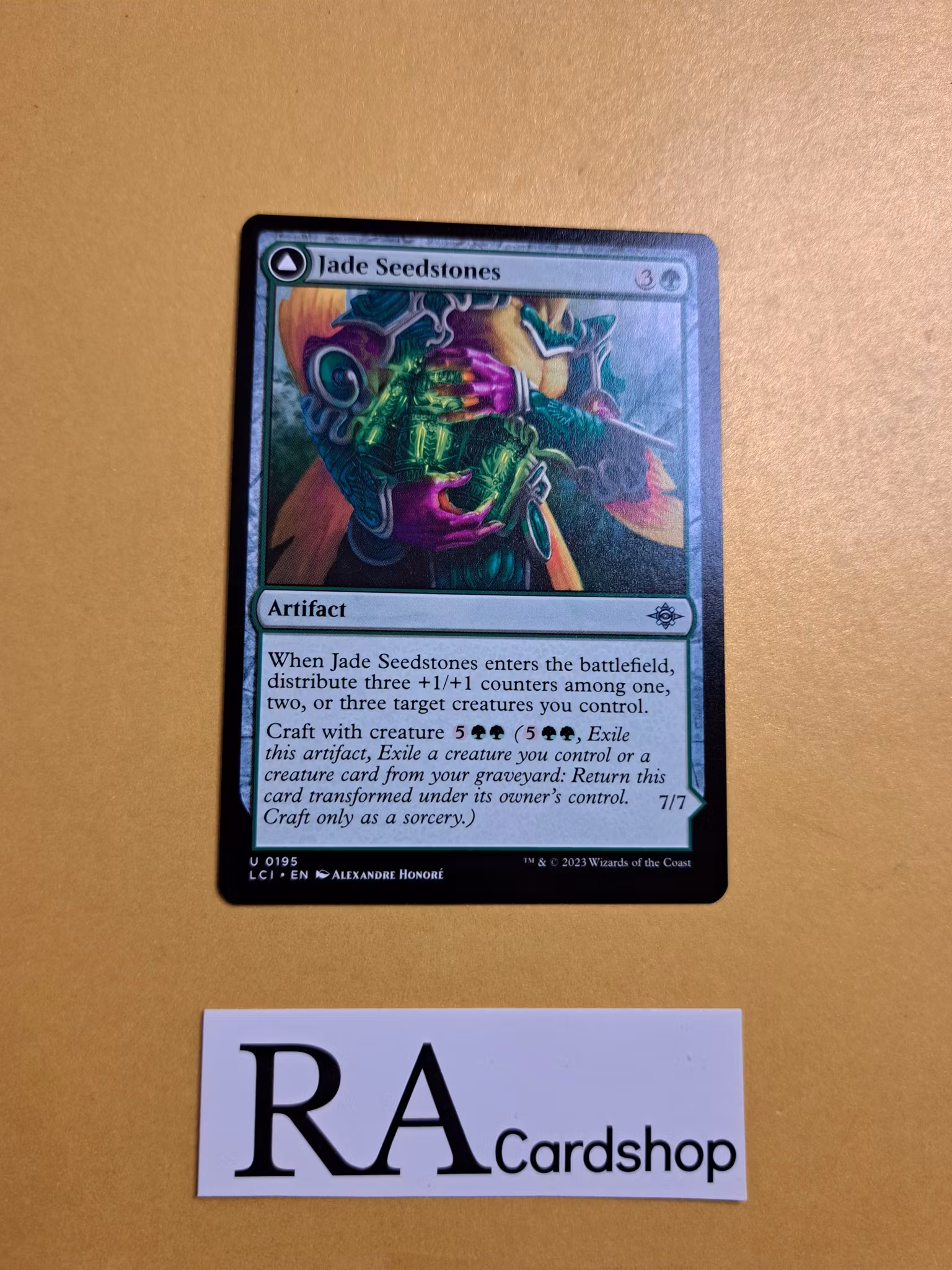 Jade Seedstones / Jadeheart Attendant Uncommon 0195 The Lost Caverns of Ixalan LCI Magic the Gathering