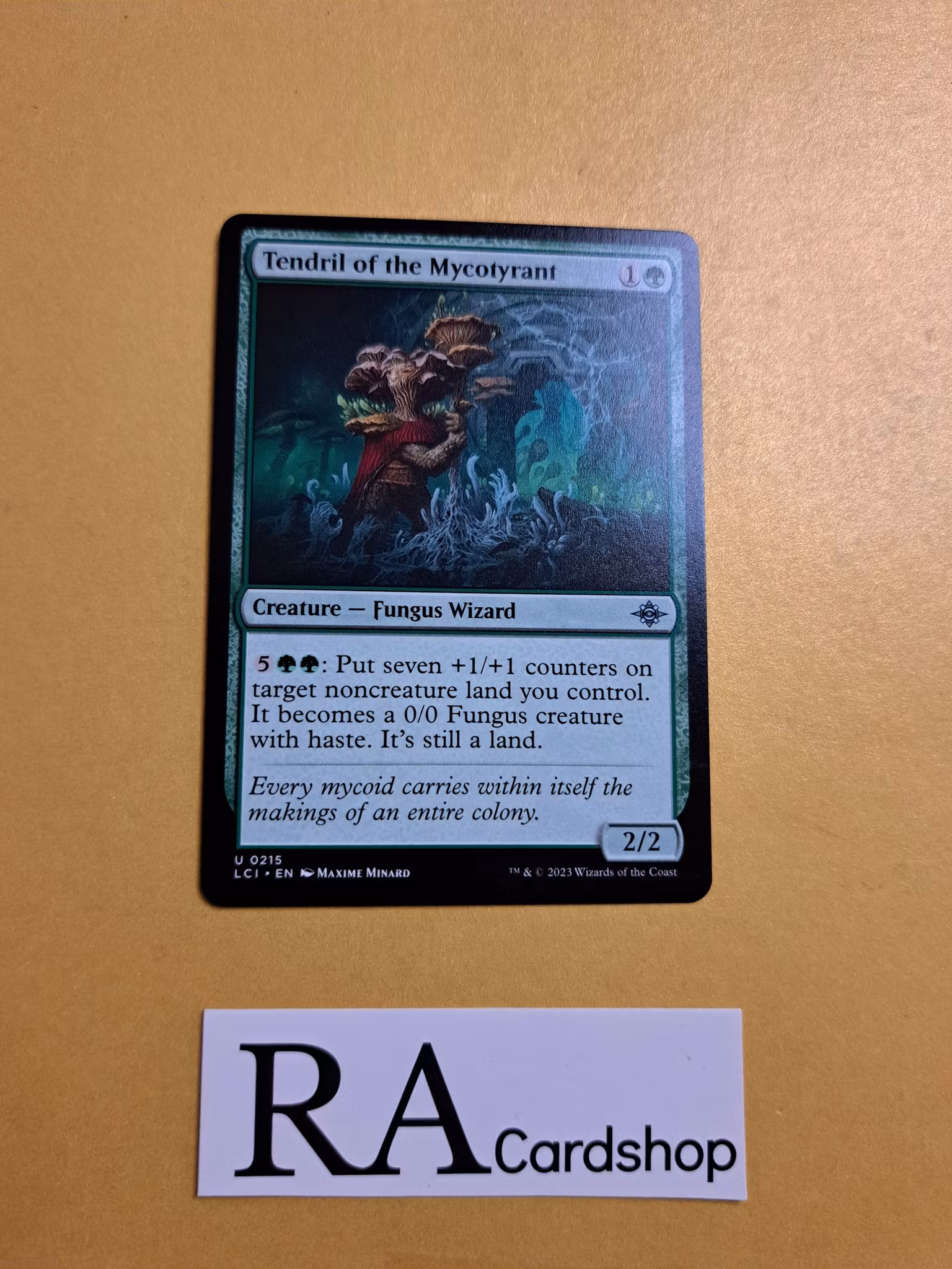 Tendril of the Mycotyrant Uncommon 0215 The Lost Caverns of Ixalan LCI Magic the Gathering