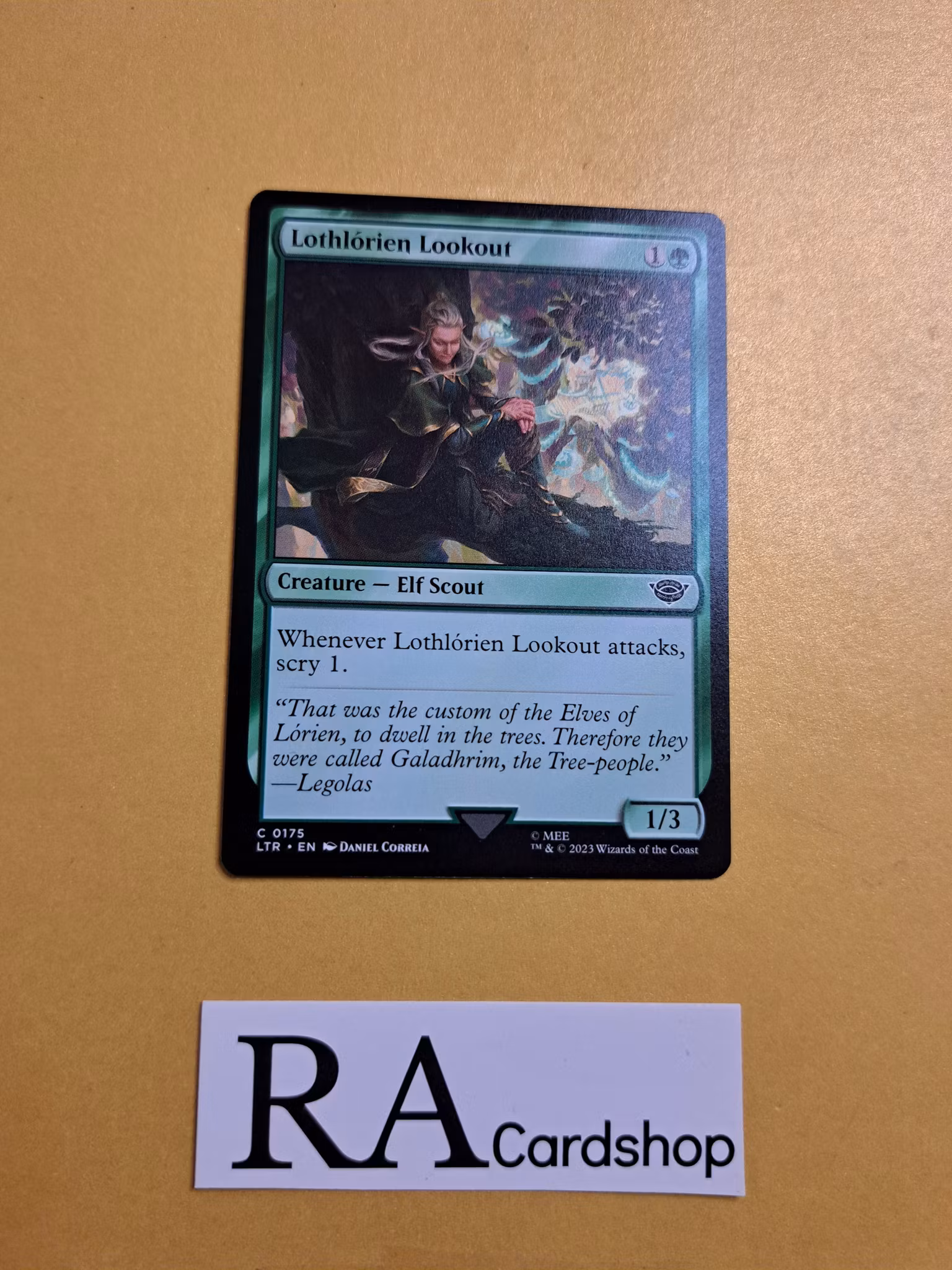 Lothlorien Lookout Common 0175 The Lord of the Rings Tales of Middle-earth (LTR) Magic the Gathering