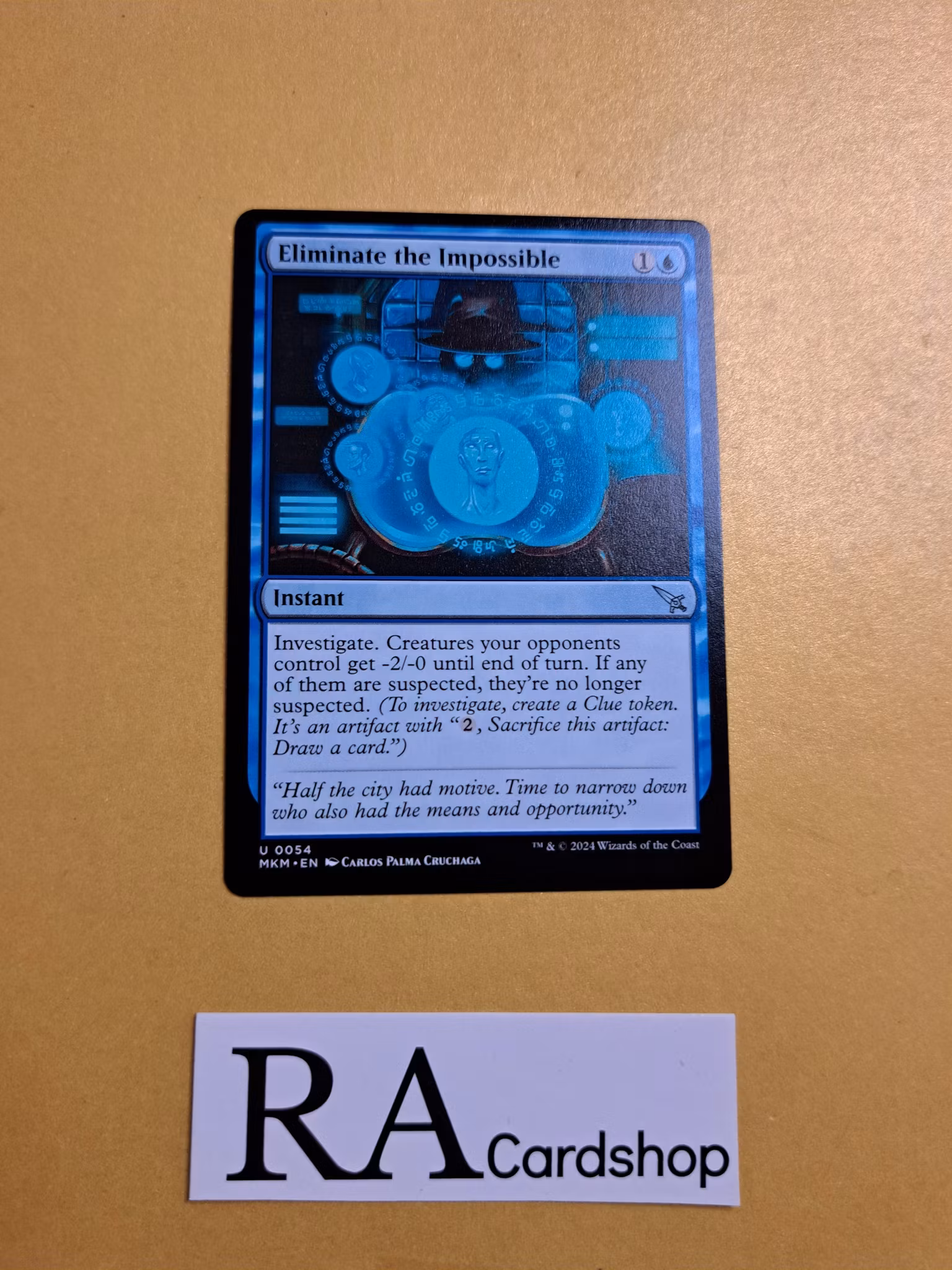 Eliminate the Impossible Uncommon 0054 Murders at Karlov Manor (MKM) Magic the Gathering