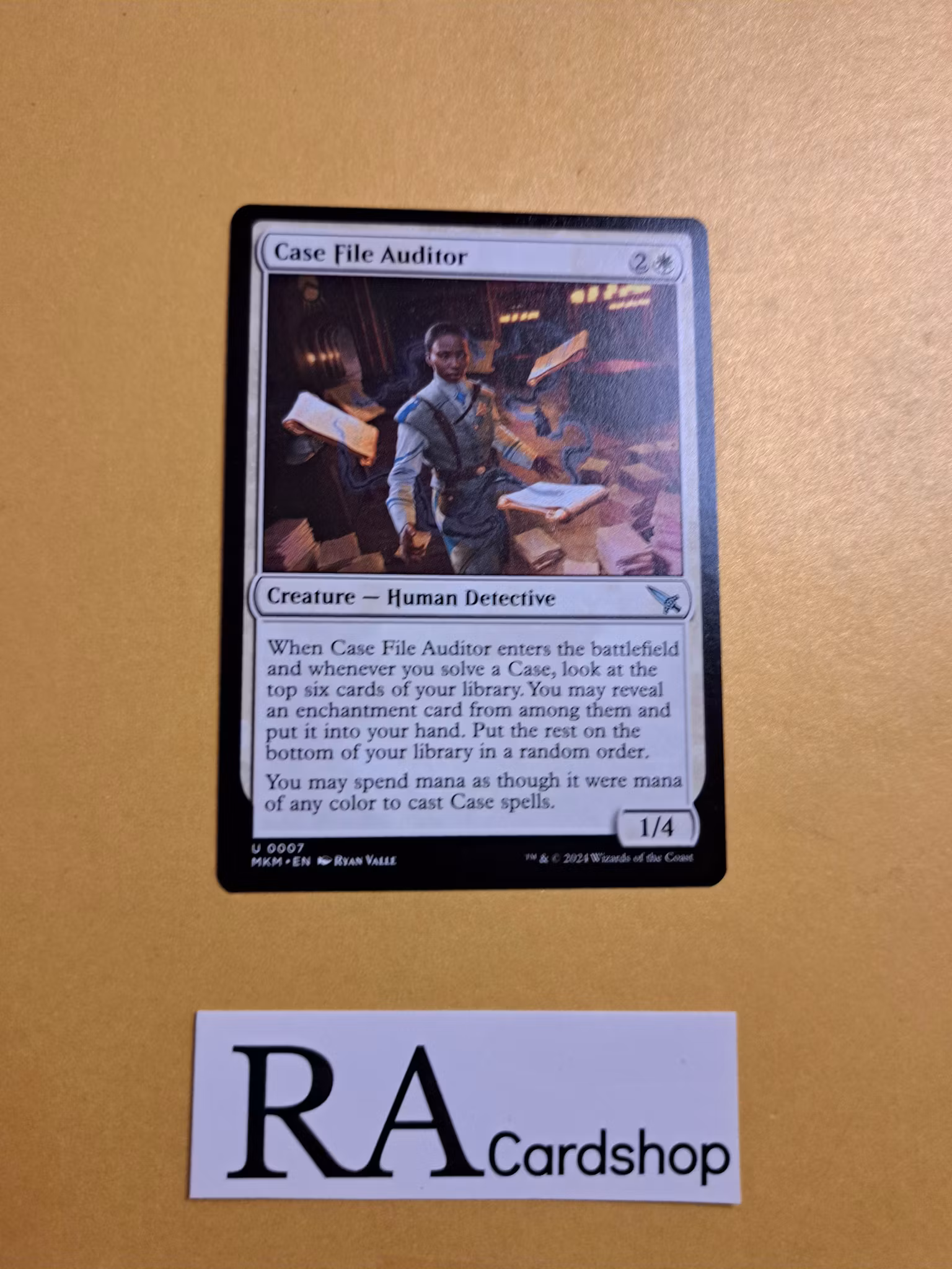 Case File Auditor Uncommon 0007 Murders at Karlov Manor (MKM) Magic the Gathering