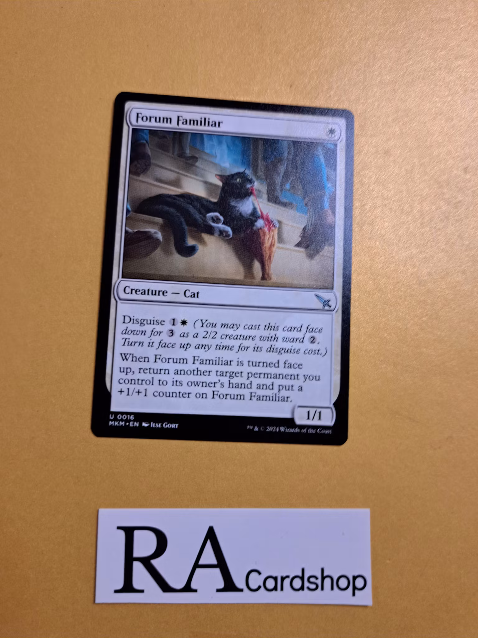 Forum Familiar Uncommon 0016 Murders at Karlov Manor (MKM) Magic the Gathering