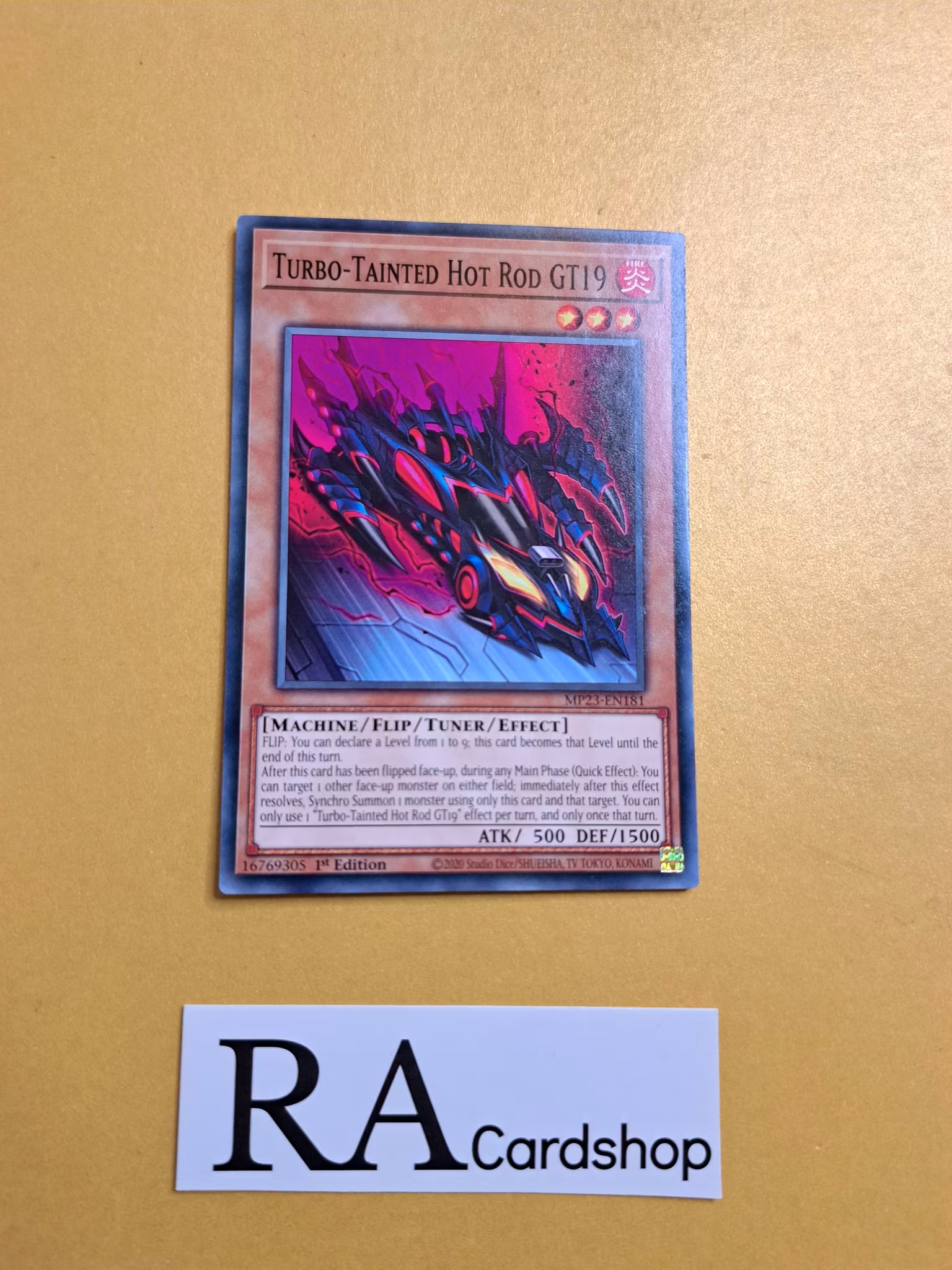 Turbo-Tainted Hot Rod GT19 Common MP23-EN0181 1st Edition 25th Anniversary Tin: Dueling Heroes Mega Pack MP23 Yu-Gi-Oh