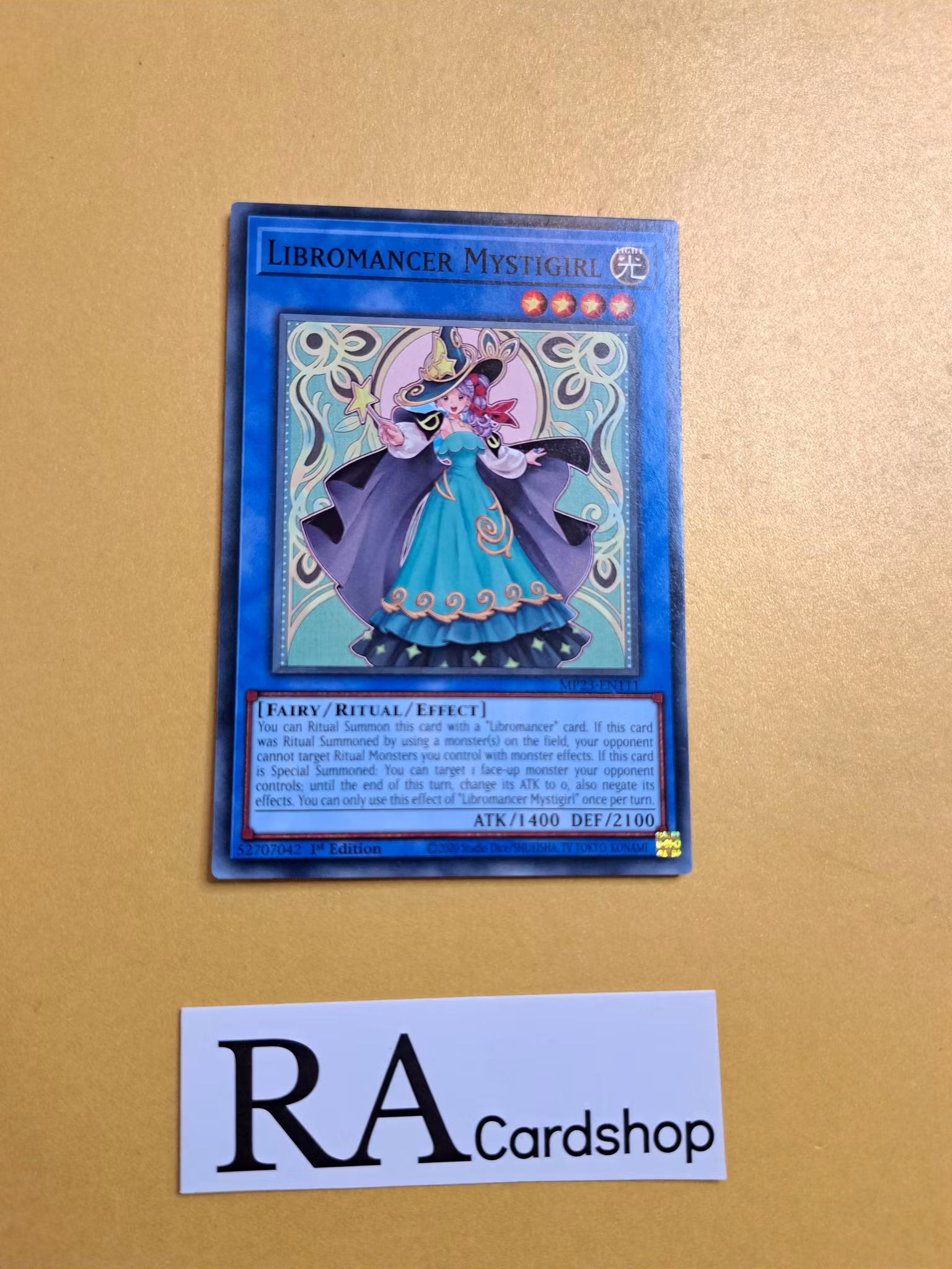 Libromancer Mystigirl Common MP23-EN111 1st Edition 25th Anniversary Tin: Dueling Heroes Mega Pack MP23 Yu-Gi-Oh
