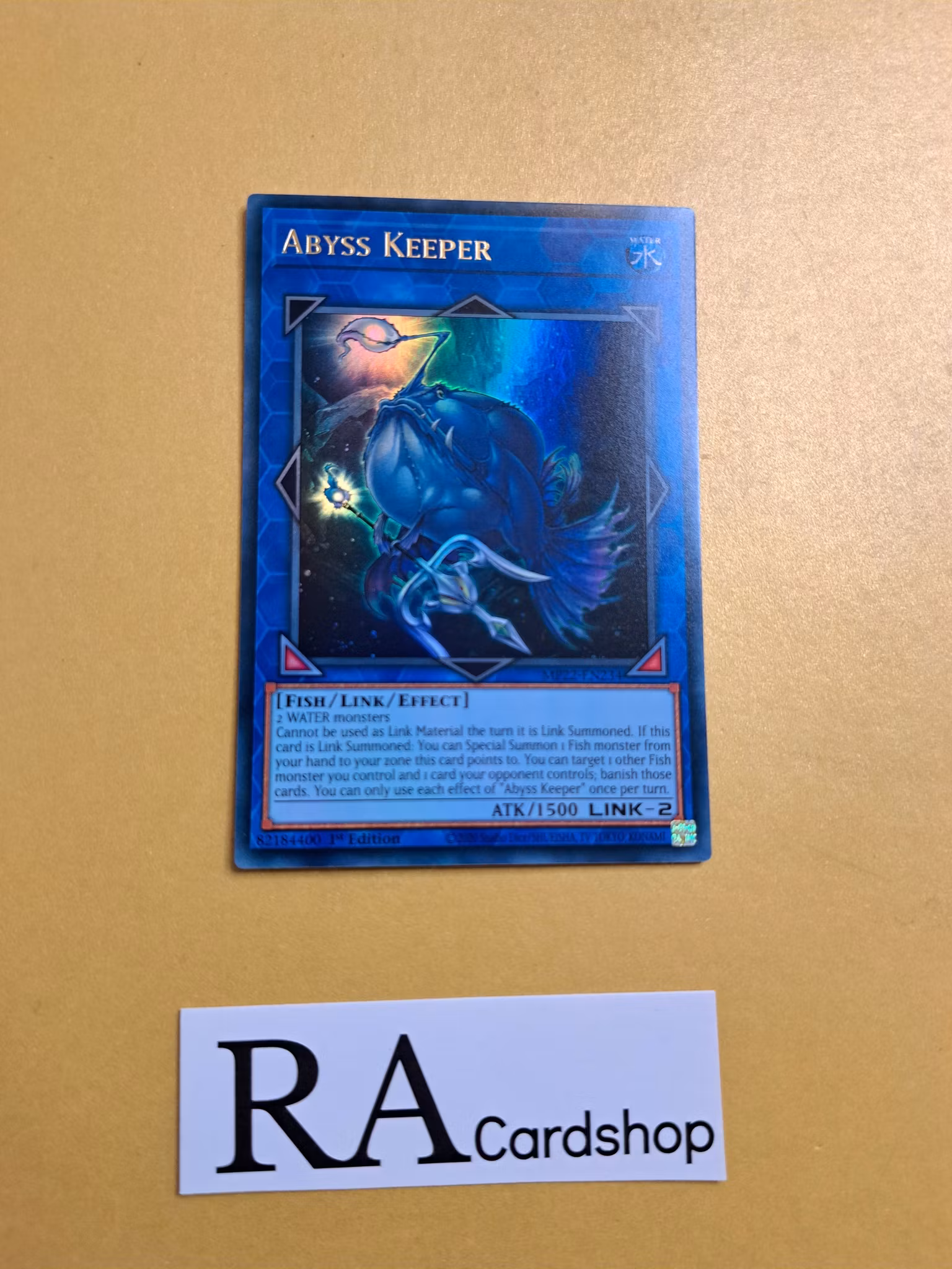Abyss Keeper Ultra Rare MP22-EN234 1st Edition Tin of the Pharaohs Gods 2022 MP22 Yu-Gi-Oh